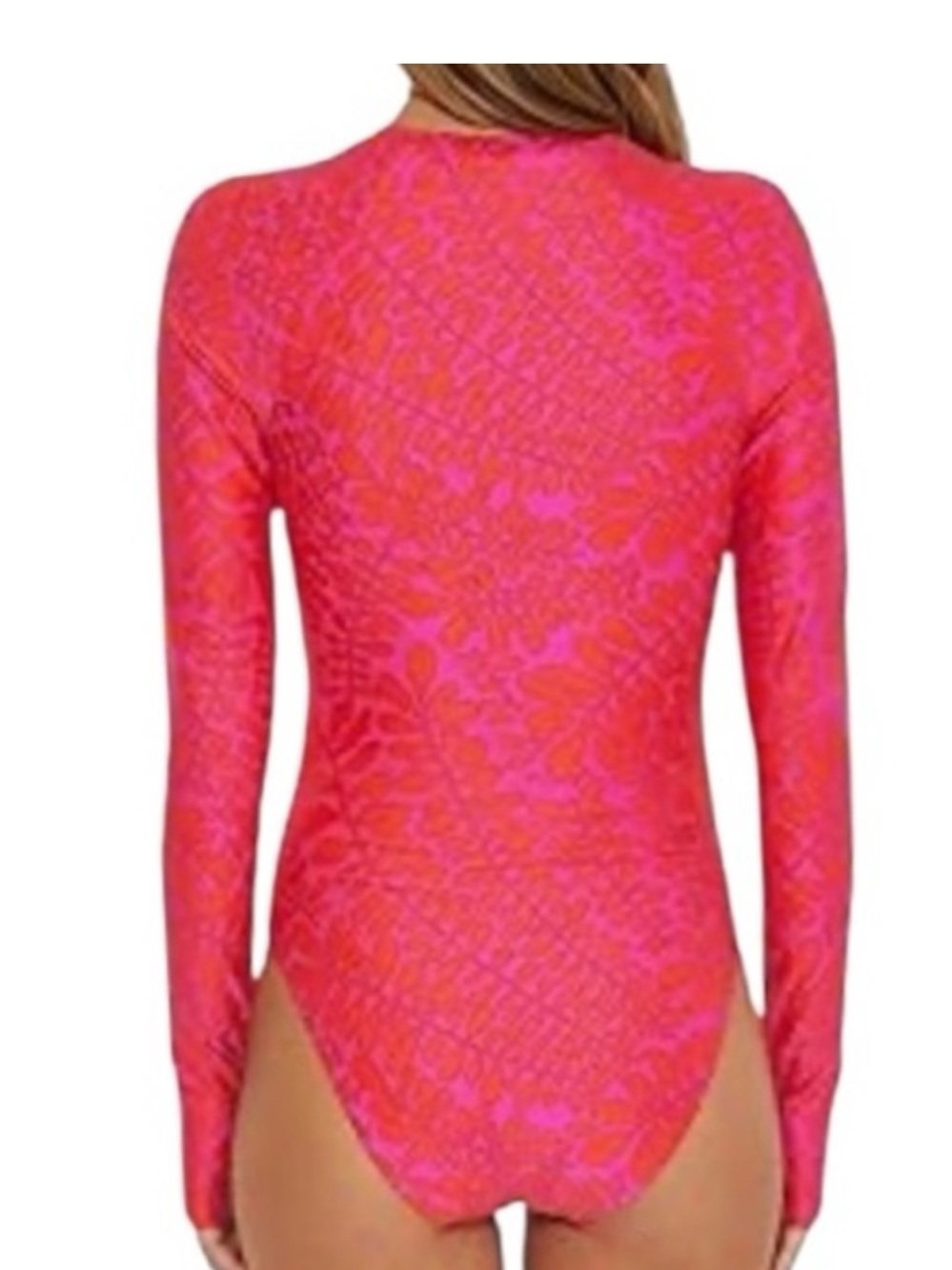 Trina Turk Trellis Paddle Board One-Piece, size L, NWT - Picture 2 of 10